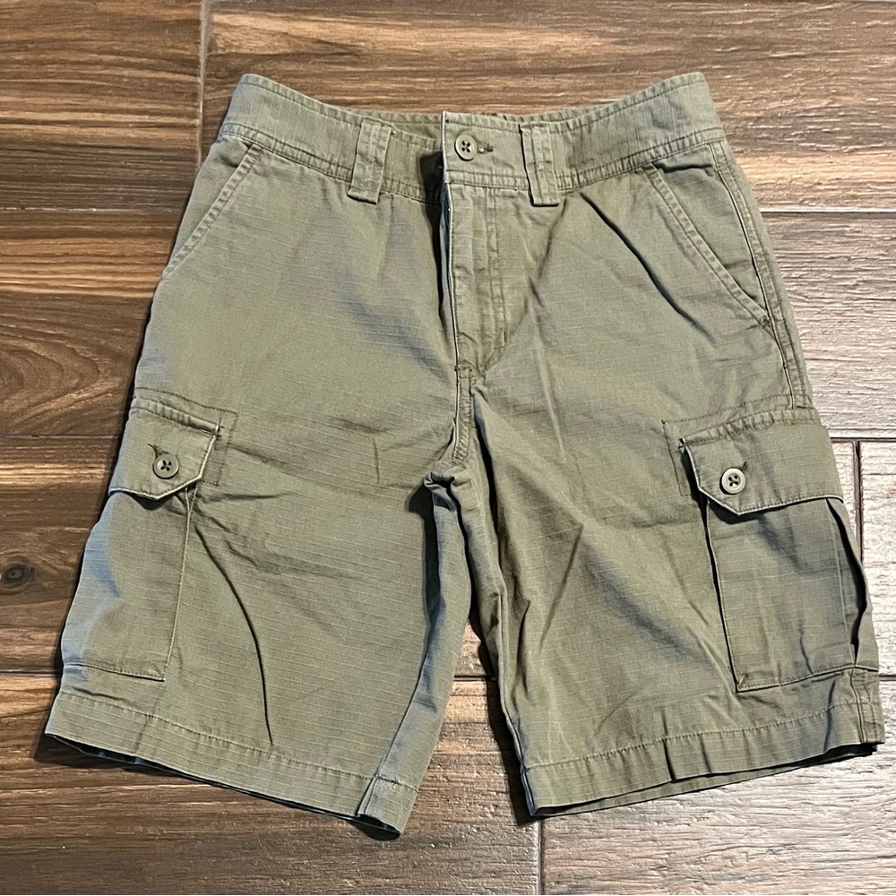 Polo by‎ Ralph Lauren Green Knee-Length Cargo Shorts